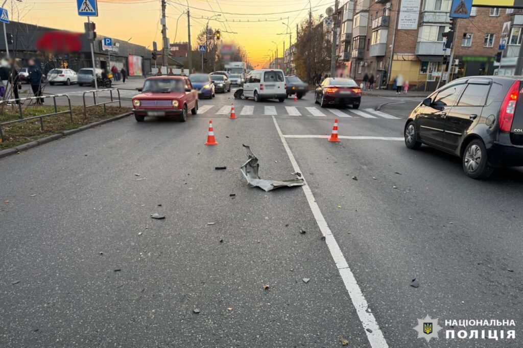 Аварія на Зеленій Черкаси