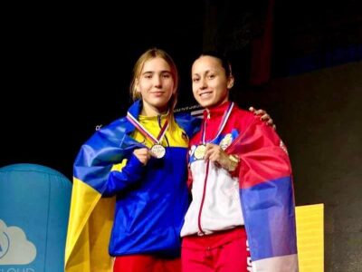 Марина Маковоз на чемпіонаті Європи