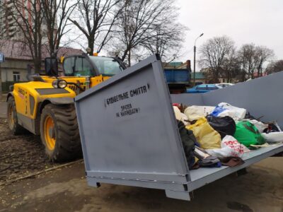 компанія "Нова якість" вивозить негабаритне сміття