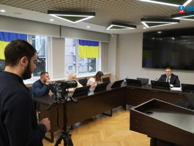 Секретар Черкаської міської ради Юрій Тренків провів пресконференцію