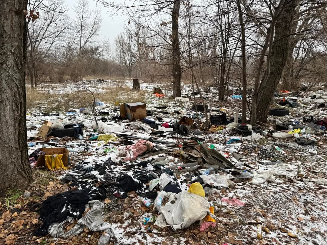 стихійне сміттєзвалище