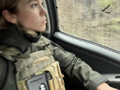 журналістка та волонтерка Вікторія Хамаза