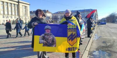 Акція в підтримку зниклих безвісти та військовополонених у Черкасах