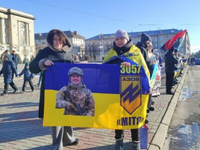 Акція в підтримку зниклих безвісти та військовополонених у Черкасах