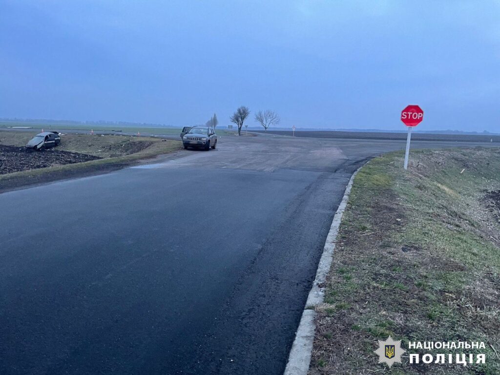 Перехрестя, де сталася ДТП за участі МАН і Ланоса