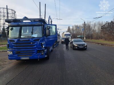 Потрійна аварія у Черкасах