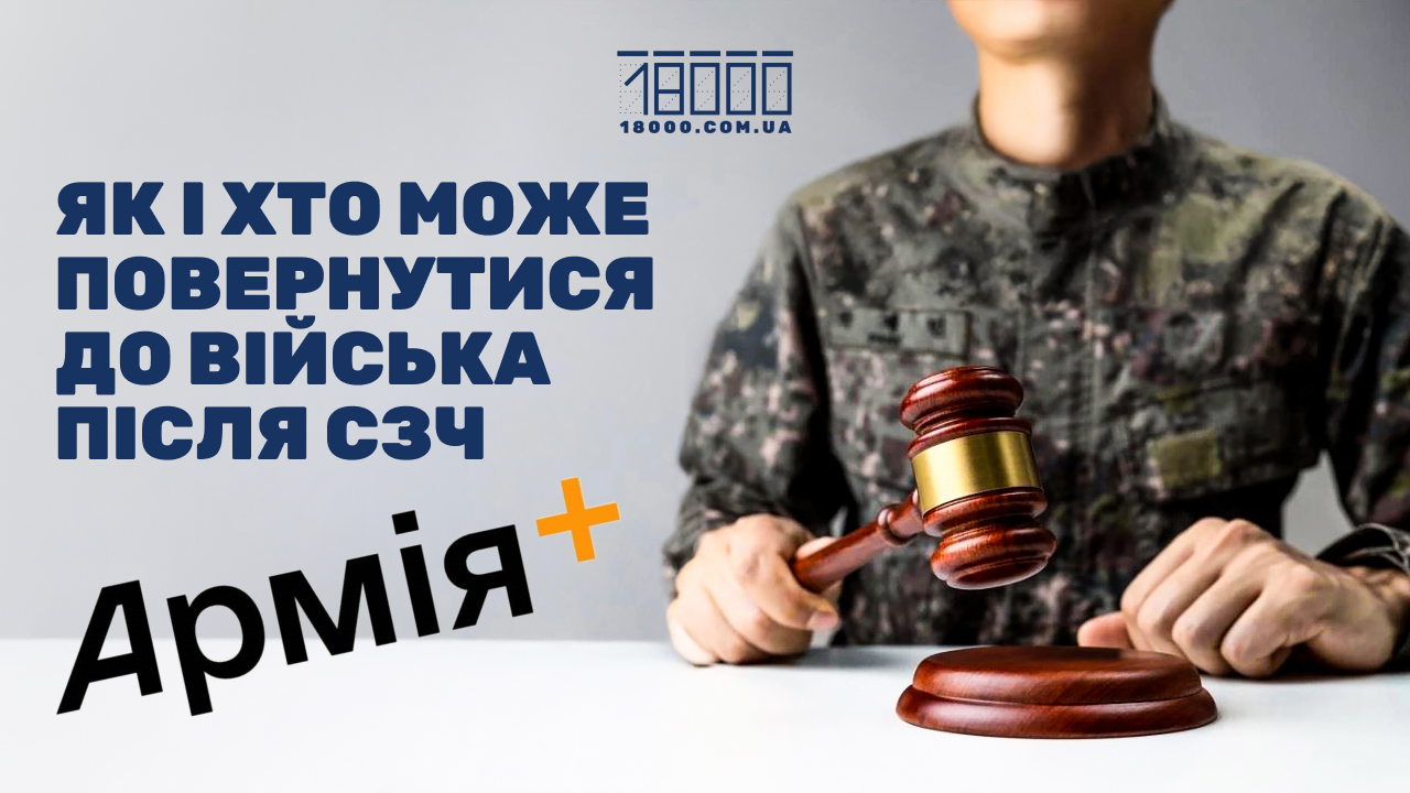 Хто, як і до якого терміну може повернутися після СЗЧ 