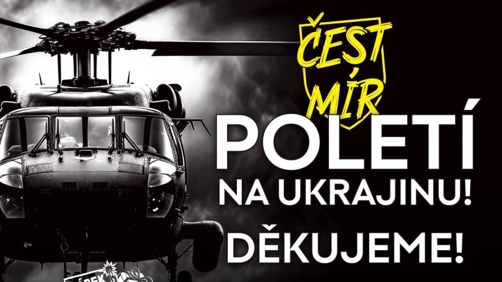 Чеські волонтери зібрали понад три мільйони доларів на військовий гвинтокрил для України