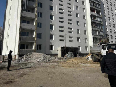 Будинок в Умані, в який влучила ракета