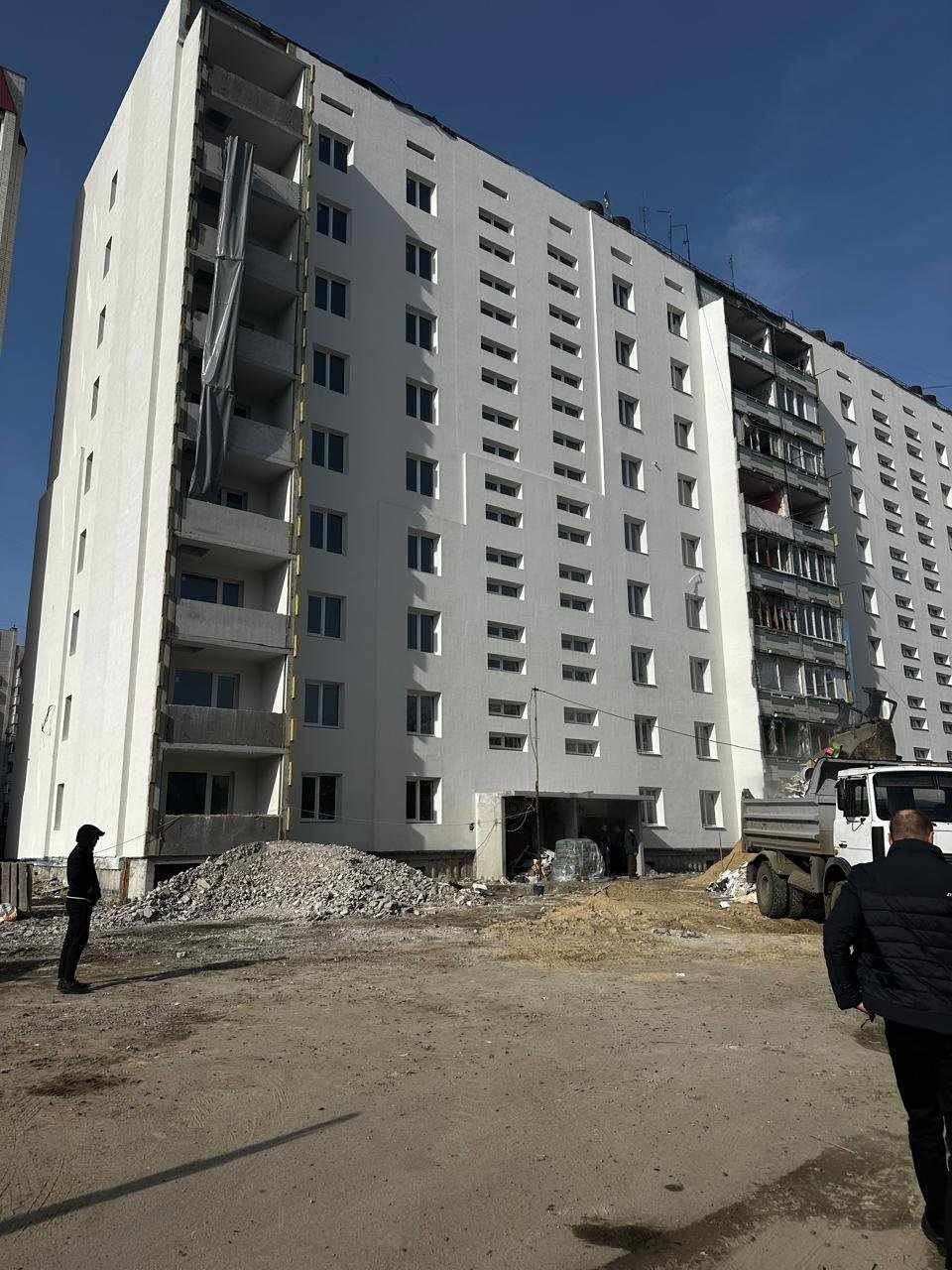 Будинок в Умані, в який влучила ракета