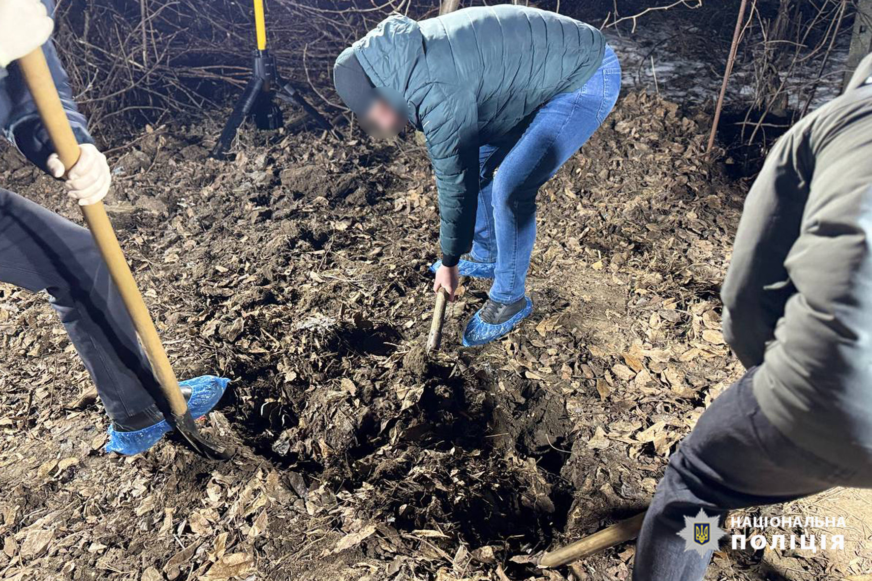 місце, де закопали тіло 