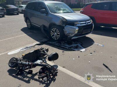 ДТП за участі електросамоката у Черкасах