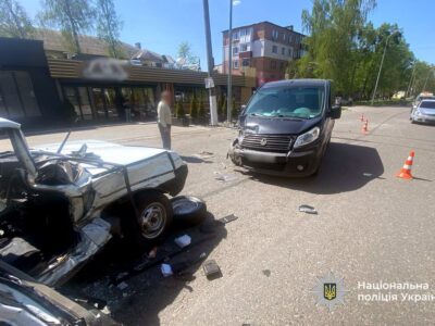 ДТП за участі двох авто у Смілі