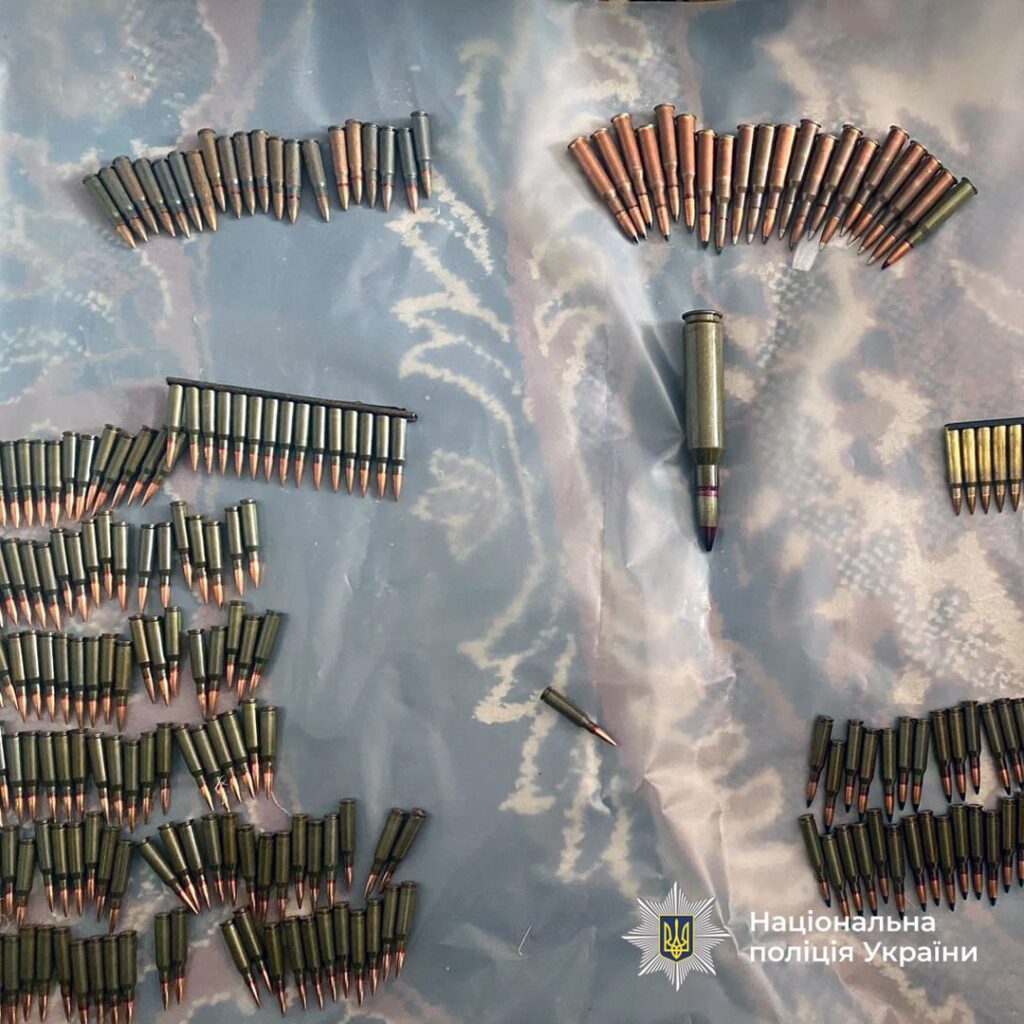 вилучені набої