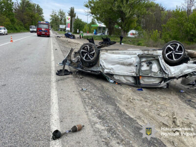 машина після ДТП 15 травня