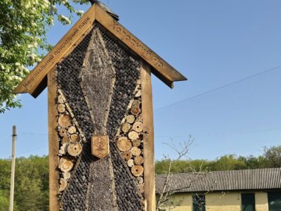 Готель для комах у Холодному Яру