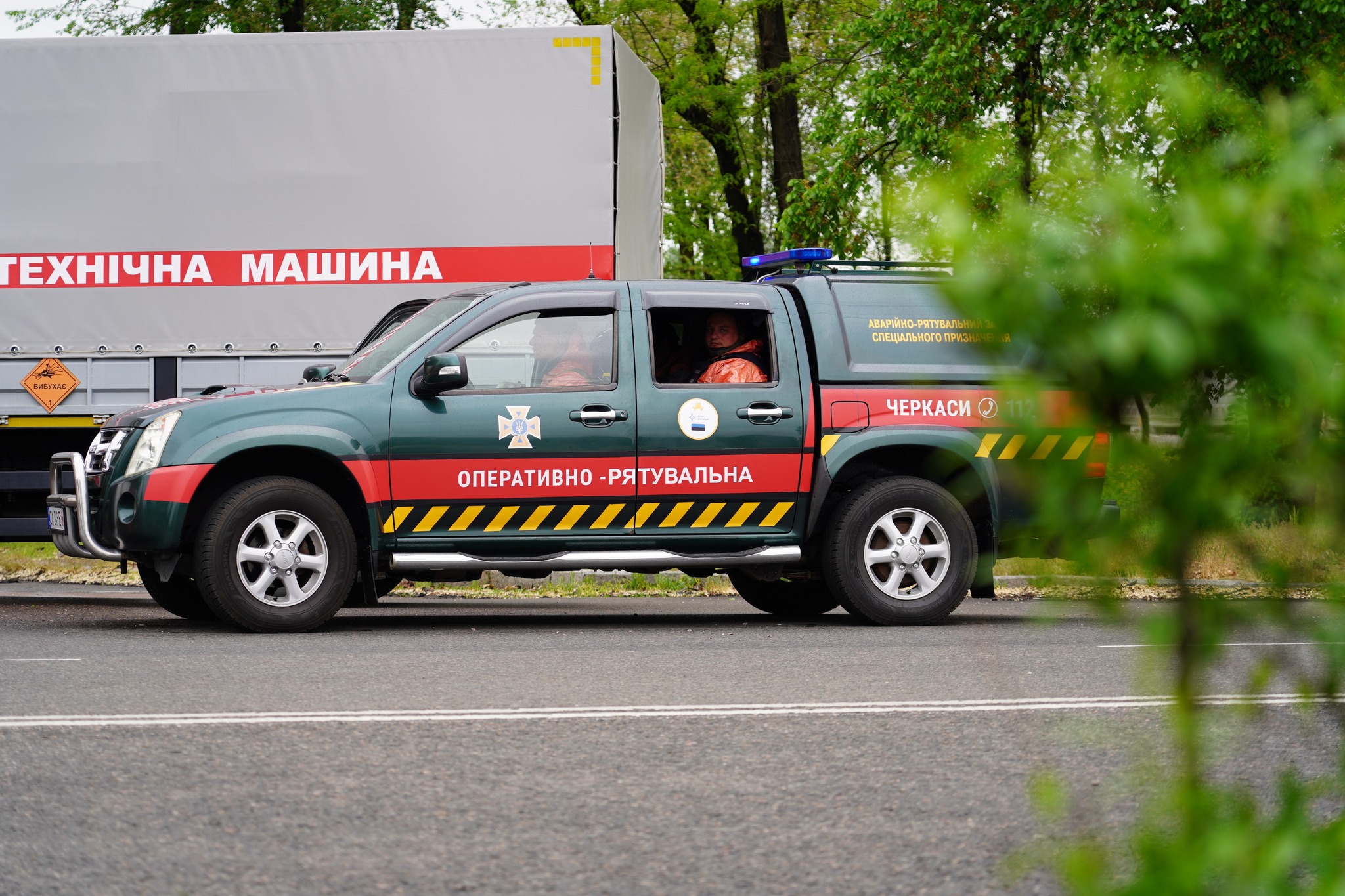 машини рятувальників