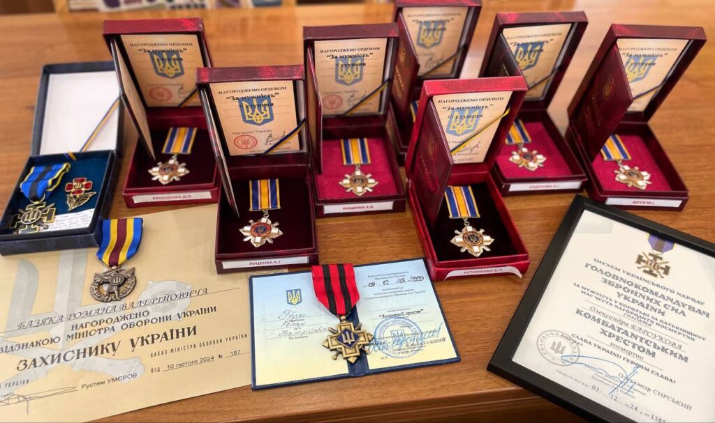 ордени та відзнаки загиблих військових