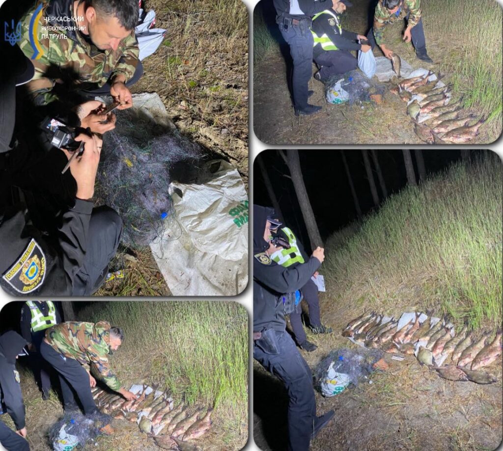 рибоохоронний патруль вилучив незаконно зловлену рибу