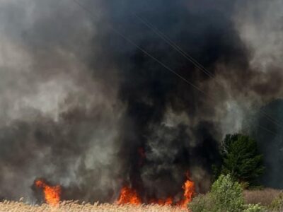 пожежа поблизу Золотоноші