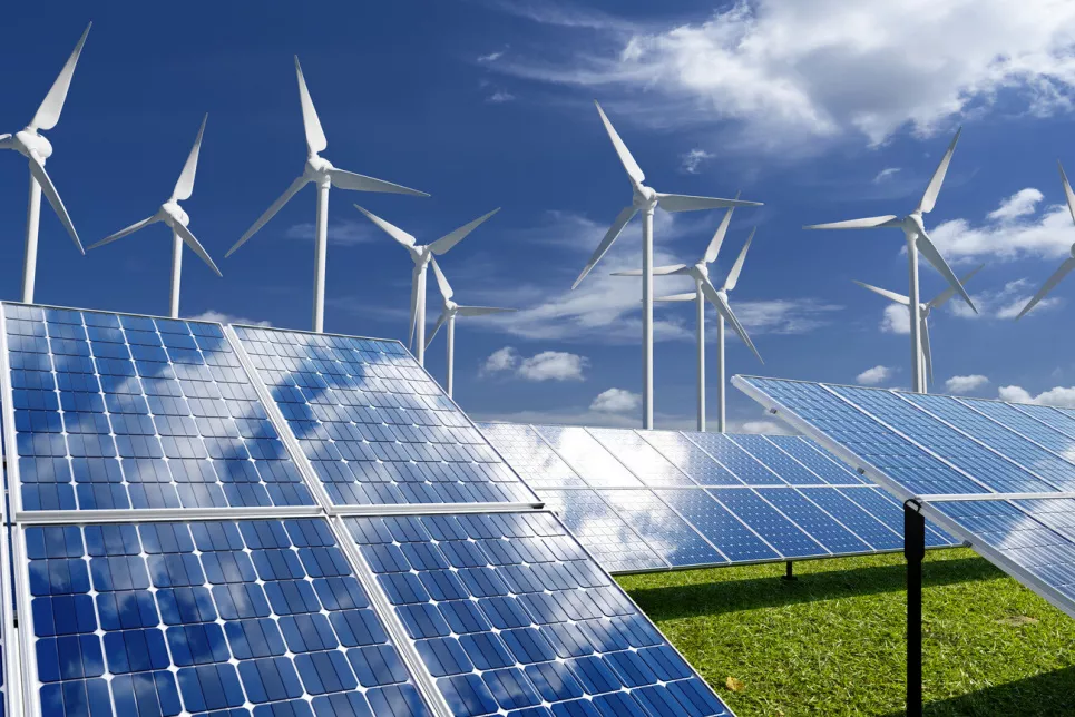 сонячні та вітрові електростанції