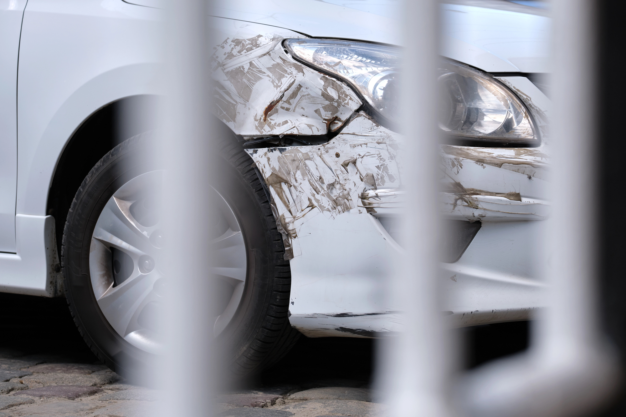 Пошкоджений автомобіль 