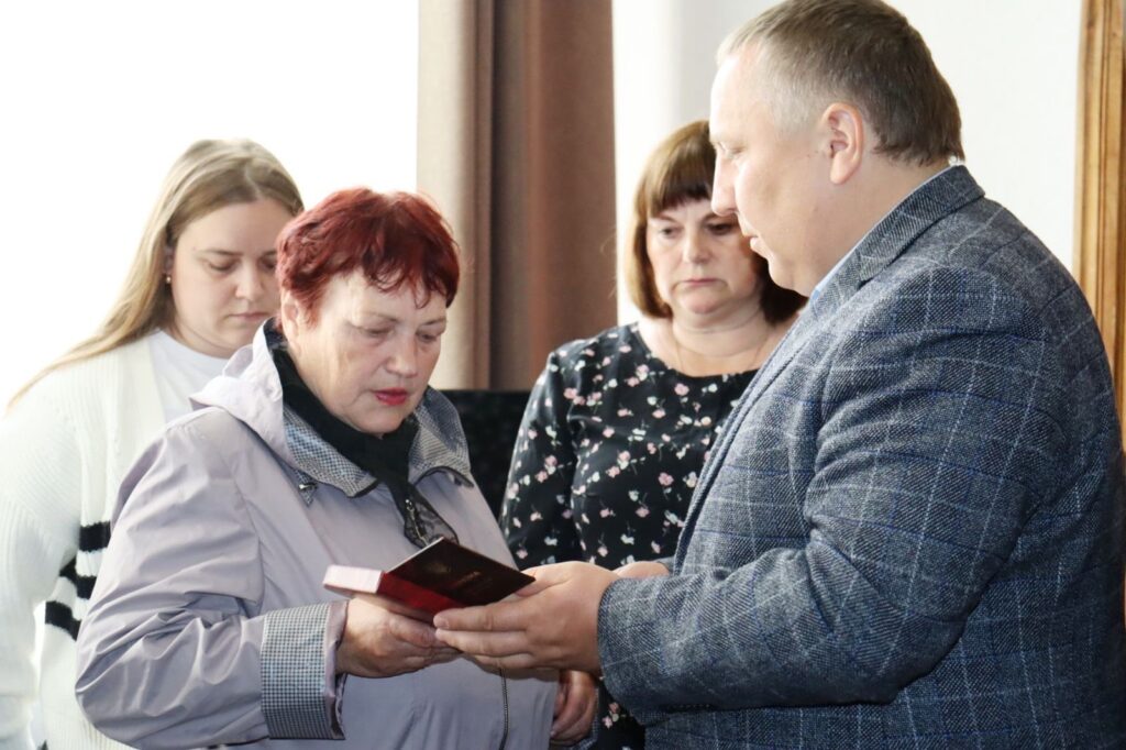 вручення ордена