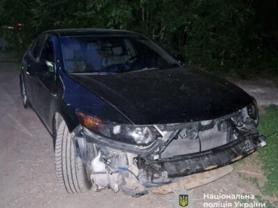 побите авто після ДТП