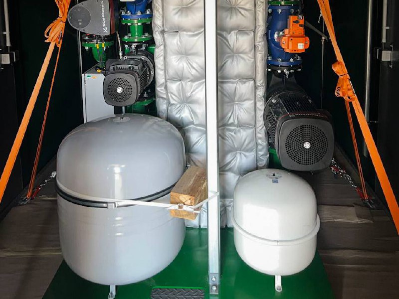 когенераційна установка зсередини