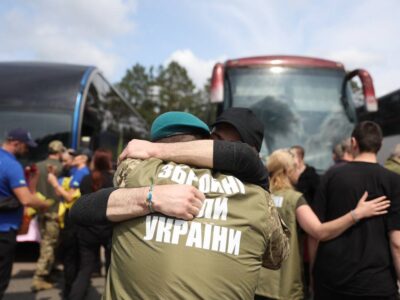 військовополонені радіють поверненню в Україну