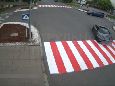 Порушник на повороті в Черкасах