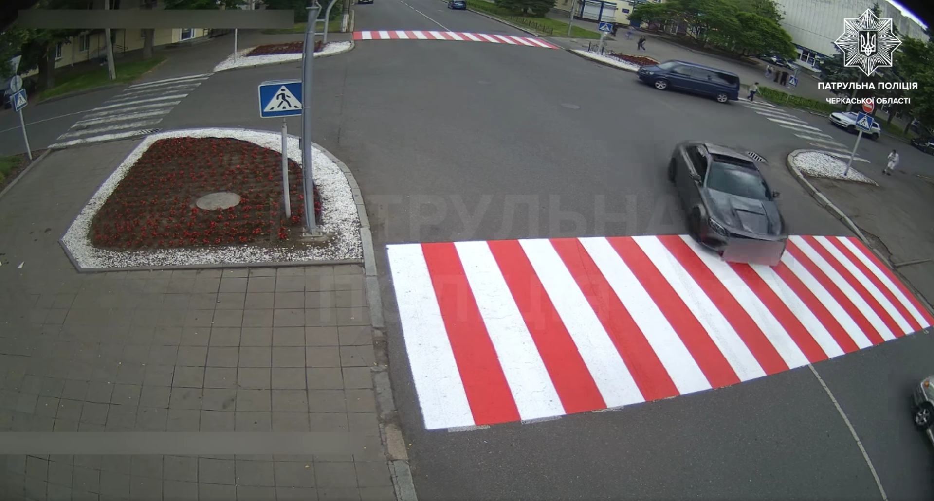 Порушник на повороті в Черкасах