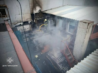 пожежа у підвальному приміщенні у Черкасах