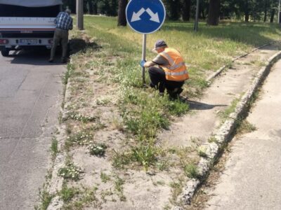 встановлення знаку