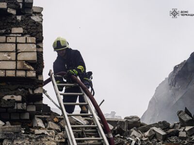 у Канів ліквідували наслідки атаки БпЛА