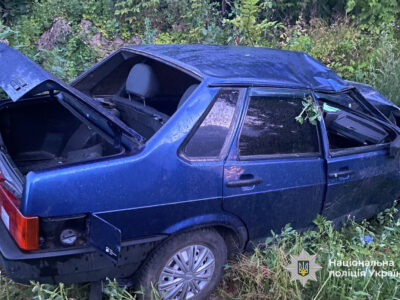 машина після ДТП 30 червня