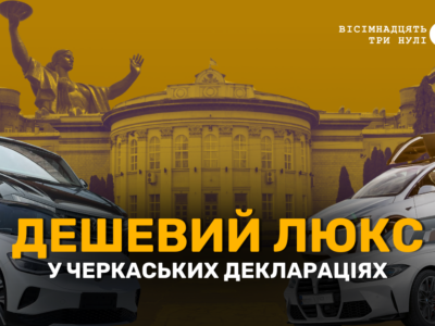 Аналіз декларацій черкаських чиновників