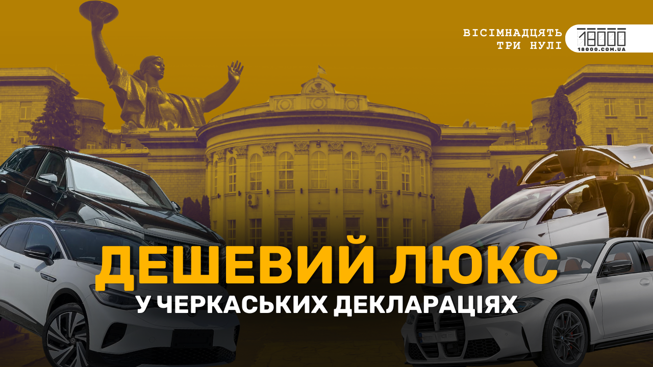 Аналіз декларацій черкаських чиновників