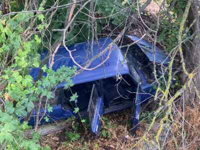 авто з'їхало у кювет