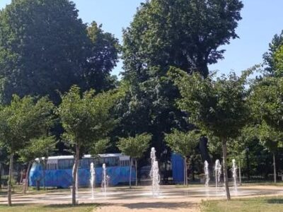 фонтан біля Черкасиводоканал