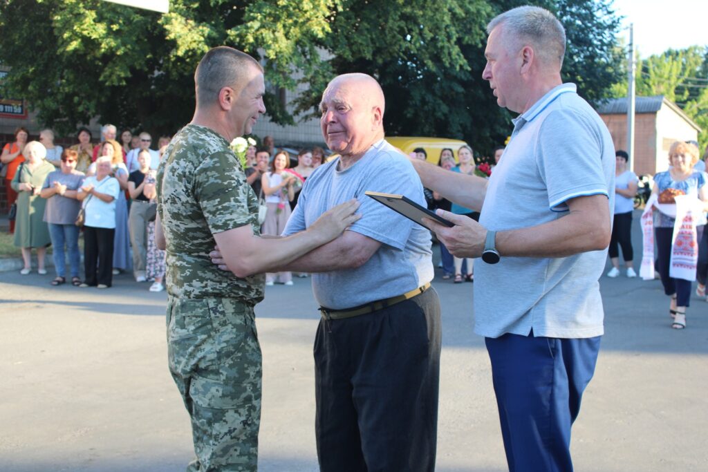 зустріч захисника з полону Тальне