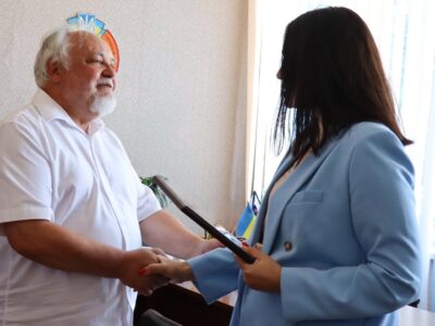 Директор Черкаської спеціалізованої школи №18 Василь Грищенко