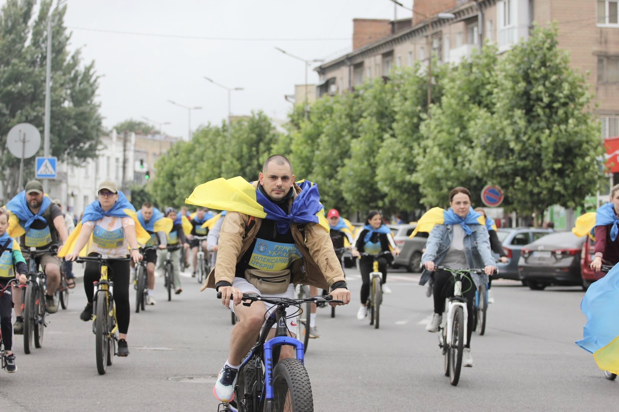 пам'ятний велозаїзд в Умані