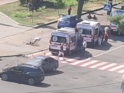 Аварія на Святотроїцькій