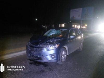 Авто після ДТП у Черкасах