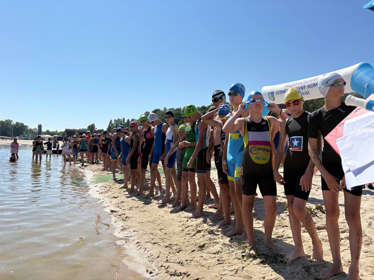 Учасники триатлону 