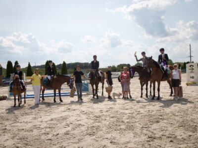 черкащани вершники здобули медалі у змаганнях із кінного спорту
