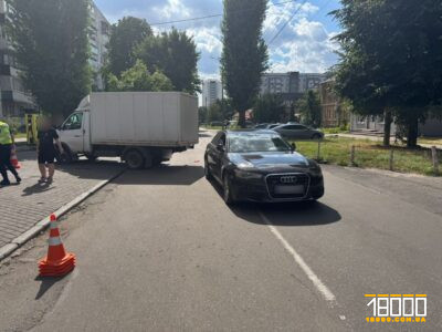 ДТП між вантажівкою і легковиком у Черкасах