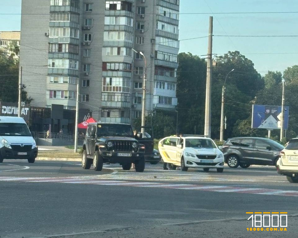 аварія на колі біля Літака у Черкасах