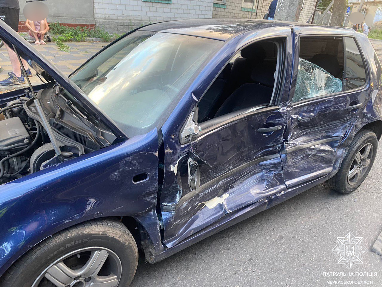 Гольф після ДТП